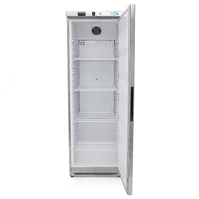 Maxima Lednice - 400 l - 4 nastavitelné police - nerezová ocel |  09405016